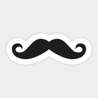 Moustache Sticker